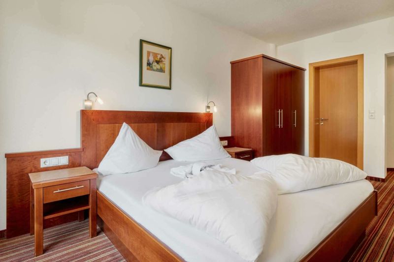 Schlafzimmer mit Balkon Apartment Typ G2