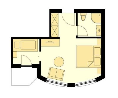 Grundriss Familienzimmer Typ E