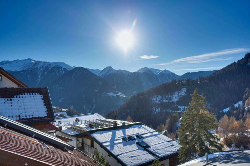 View from Apartment Type I at Hotel Philipp in Serfaus