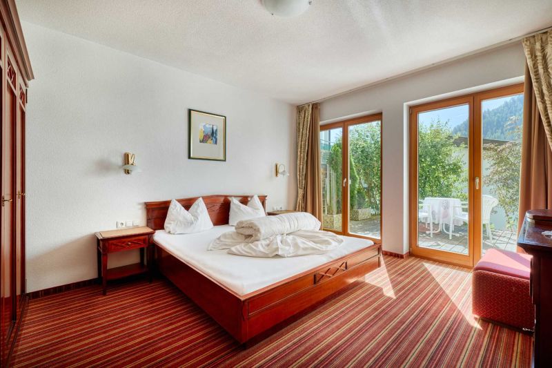 Bedroom in apartment type D with terrace