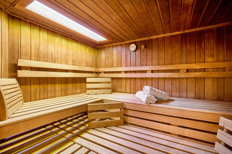 Biodampfsauna im Wellnessbereich