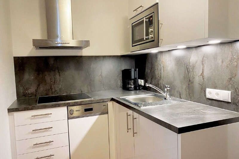 Wohnküche im Appartement Typ BK