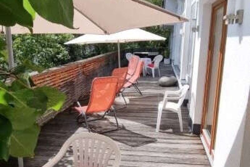 Sun terrace of the indoor pool at Hotel Philipp in Tyrol