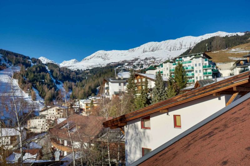 View from Apartment Type I at Hotel Philipp in Serfaus