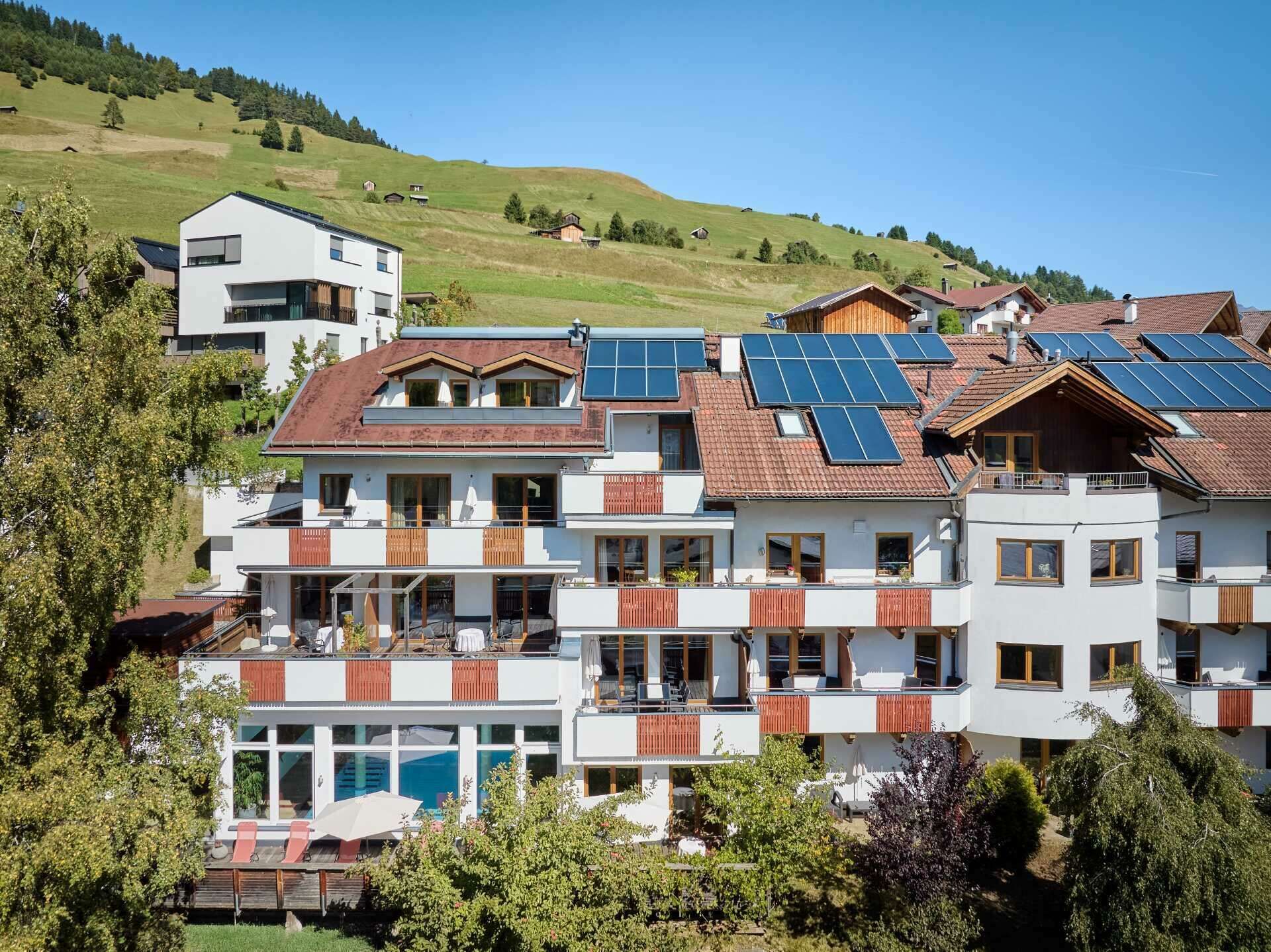 Ansicht Hotel von Süden