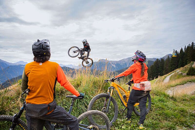 Mountainbiken auf der Strada del Sole