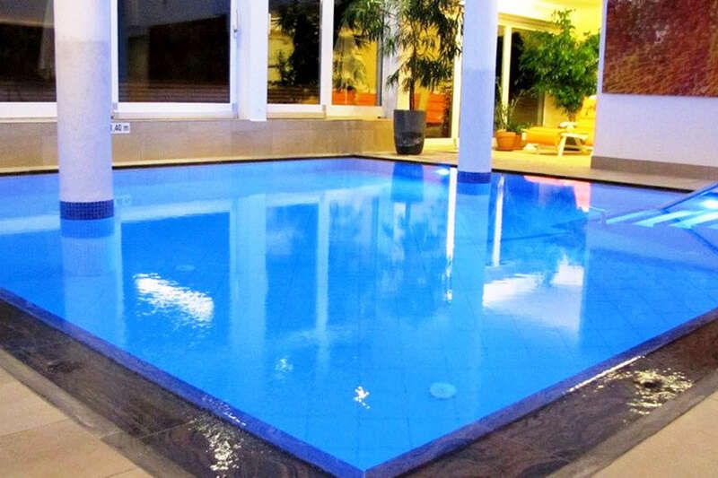 Indoor pool at Hotel Philipp in Serfaus