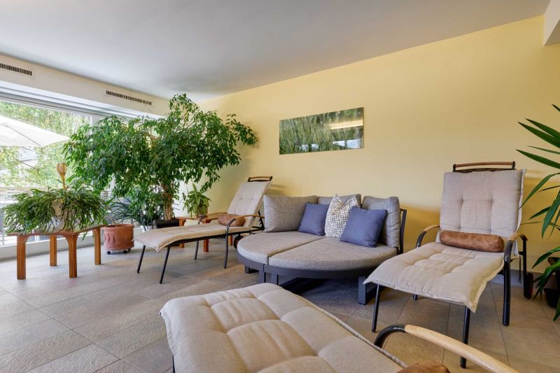 Relaxation room in the wellness area at Hotel Philipp
